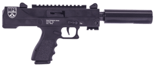 Masterpiece Arms Defender 9mm Luger Semi-Auto Pistol - Black - 4.5" - 17 Round